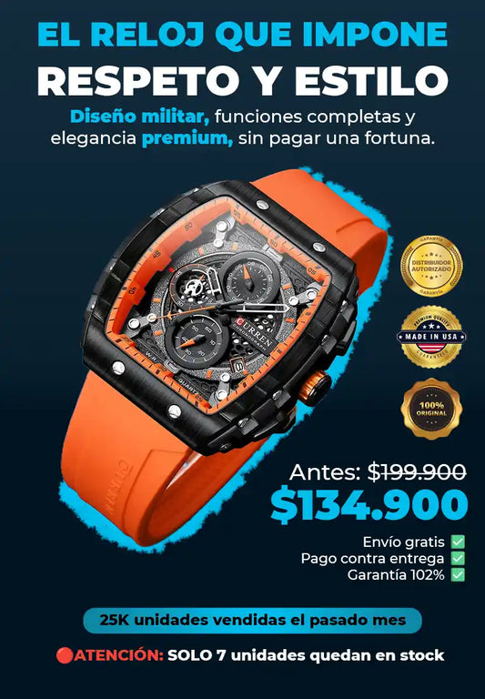 Reloj Curren Portofino | Reloj automático