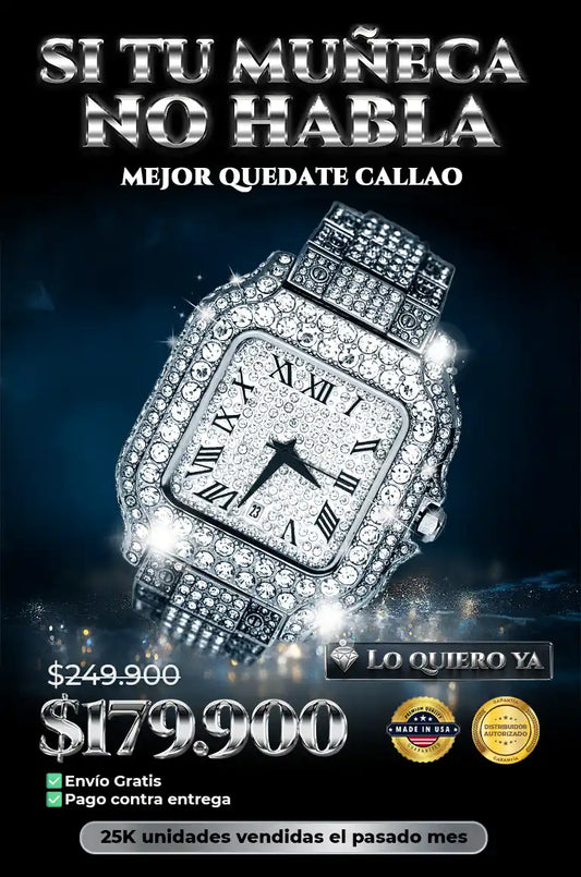 Ice VVs | Reloj Diamantado