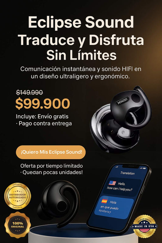 Eclipse Sound l Audífonos Traductores.