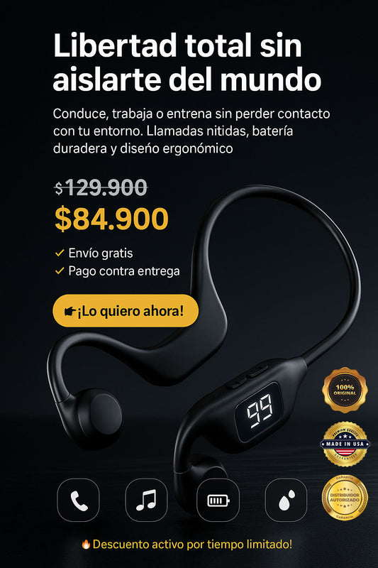 Audífonos de conducción ósea