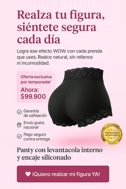 Panty Levanta Cola