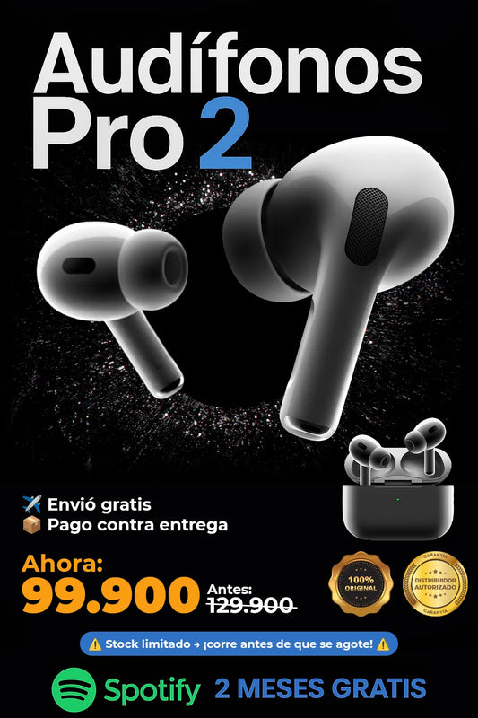 Audífonos Pro 2 Gen | La mejor Calidad 1.1.